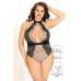 Боди-сетка Candy Girl Samantha, кружево, сетка, серый, 2XL