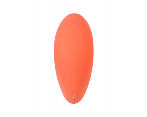 Вакуум-волновой стимулятор клитора Satisfyer Magnetic Deep Pulse, силикон, абрикосовый, 11,6 см