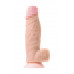 Фаллоимитатор-гигант LoveToy, реалистичный, neoskin, телесный, 24,5 см, Ø 6,7 см