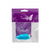 Минивибратор Eromantica Jolly, силикон, голубой, 7,5 см