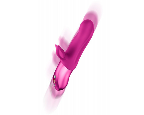 Пульсатор кролик Fun Factory BI STRONIC FUSION, силикон, пурпурный, 22 см