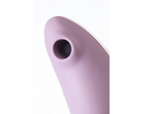 Вакуум-волновой стимулятор клитора с вибрацией Satisfyer Vulva Lover 1, силикон, сиреневый, 11,9 см