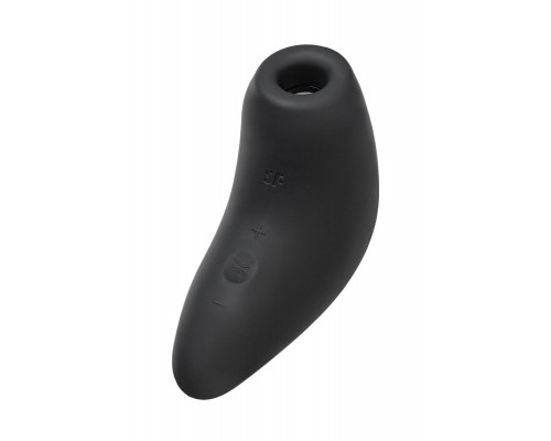 Вакуум-волновой стимулятор клитора Satisfyer Magnetic Deep Pulse, силикон, черный, 11,6 см