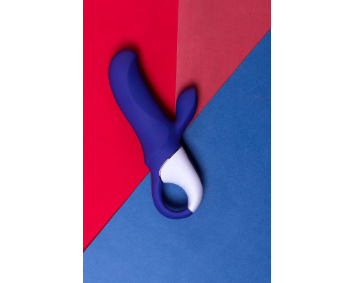 Нереалистичный вибратор Satisfyer Vibes Magic Bunny, силикон, фиолетовый, 17,7 см.