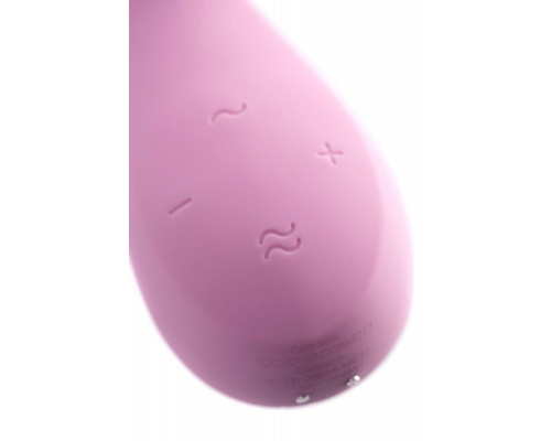 Нереалистичный вибратор Satisfyer Mono Flex Connect App, силикон, розовый, 20,4 см.