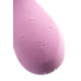 Нереалистичный вибратор Satisfyer Mono Flex Connect App, силикон, розовый, 20,4 см.