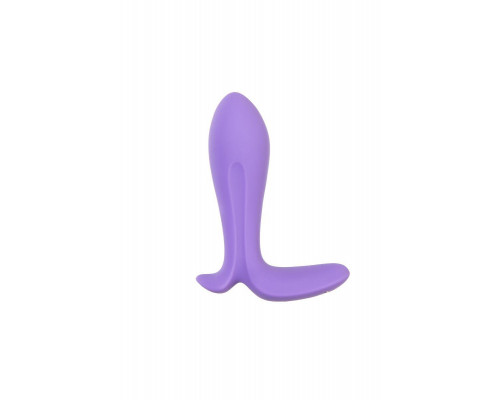 Анальный вибратор Satisfyer Intensity Plug Connect App, силикон, фиолетовый, 9 см