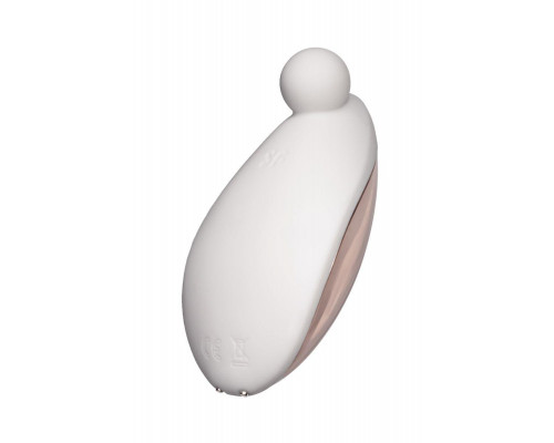 Вибростимулятор клитора Satisfyer Spot On 2, белый, 9 см