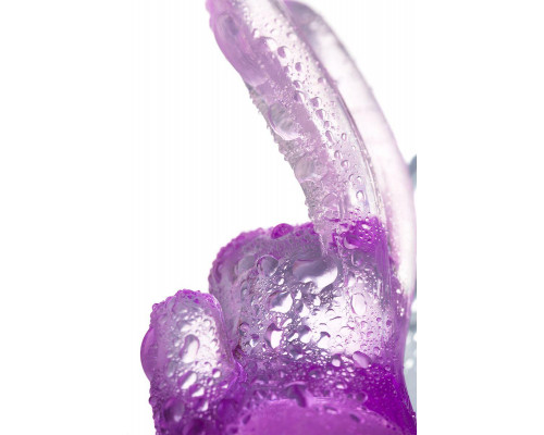 Вибратор с клиторальным стимулятором A-Toys by TOYFA High-Tech fantasy, TPE, фиолетовый, 22, 5 см