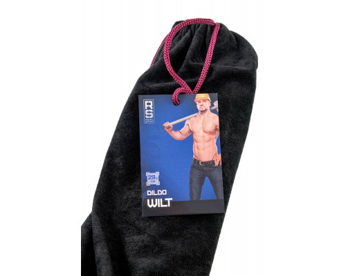 Реалистичный фаллоимитатор RealStick Nude Wilt, PVC, в мешочке, 29,5 см