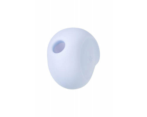 Вакуум-волновой бесконтактный стимулятор клитора Satisfyer Sugar Rush, силикон, голубой, 8,2 см