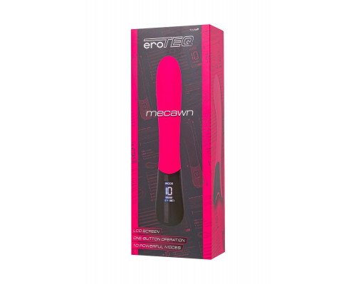 Вибратор eroTEQ by TOYFA Mecawn, силикон, розовый, 20,5 см
