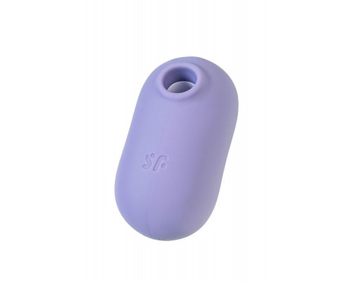 Вакуумный стимулятор клитора с вибрацией Satisfyer Pro To Go 2, фиолетовый, 8,5 см