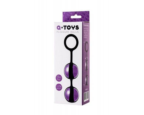 Вагинальные шарики A-Toys by TOYFA Tona, ABS пластик, фиолетовый, 15 см