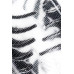 Нереалистичный мастурбатор TENGA Crysta Leaf, TPE, прозрачный, 15,5 см