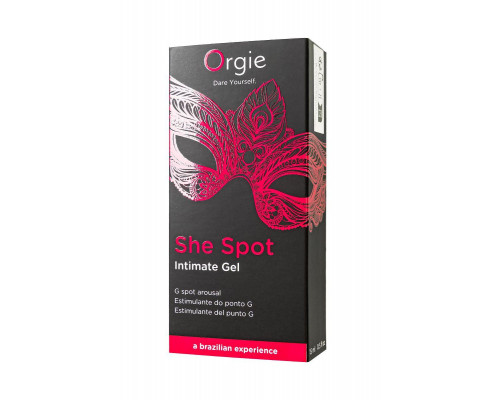 Интимный гель для точки G ORGIE She Spot с возбуждающим эффектом, 15 мл