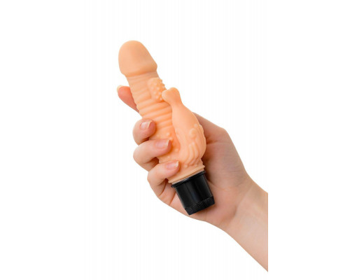 Реалистичный вибратор A-Toys by TOYFA Fand, TPE, телесный, 17,5 см