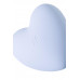 Вакуумно-волновой стимулятор клитора с вибрацией Satisfyer Cutie Heart, силикон, голубой, 7,7 см
