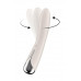 Вибратор для точки G  с ротацией Satisfyer Spinning Vibe 1, силикон, бежевый, 17,8 см