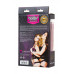Двусторонний фаллоимитатор LoveToy LESBI TOUCH, телесный, 43 см