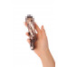 Насадка на пенис с вибрацией XLover by TOYFA, TPE, черный прозрачный, 15,5 см
