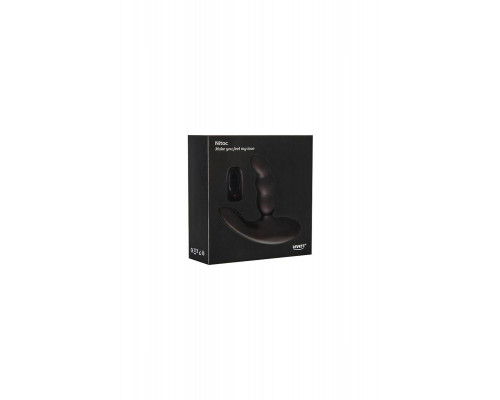 Стимулятор простаты Levett Nitoc, силикон, черный, 12,5 см