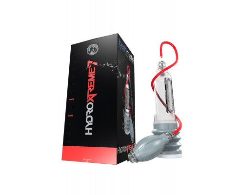 Гидропомпа Bathmate HYDROXTREME7, ABS пластик, прозрачная, 30 см (аналог Hydromax Xtreme X30)