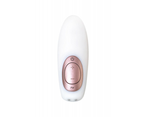 Стимулятор для пар Satisfyer Pro 4 Couples, вакуум-волновой бесконтактный, силикон, белый, 19,5 см.