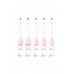 Набор вагинальных шариков Flovetta TULIPS, силикон, розовый, 5,3 см