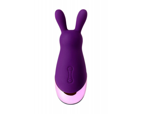 Стимулятор эрогенных зон Eromantica BUNNY, силикон, фиолетовый, 12,5