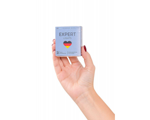 Презервативы EXPERT Lights Germany 3 шт. (ультратонкие)