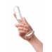Нереалистичный фаллоимитатор Sexus Glass, стекло, прозрачный, 19,5 см