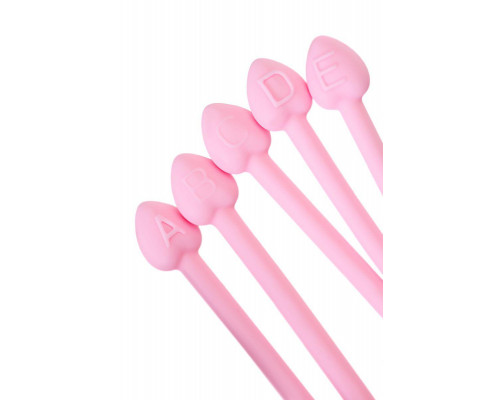 Набор вагинальных шариков Flovetta TULIPS, силикон, розовый, 5,3 см
