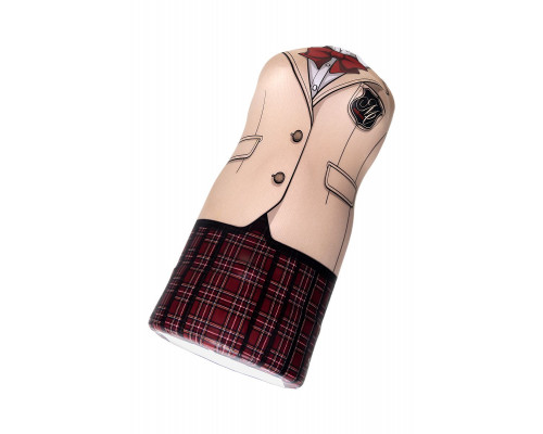 Мастурбатор MAGIC EYES Uniforms NUDE blazer R, TPE, белый, 17 см