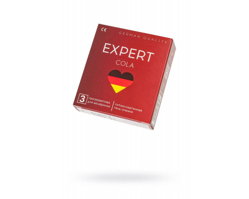 Презервативы EXPERT Cola Germany 3 шт. (аромат Колы)