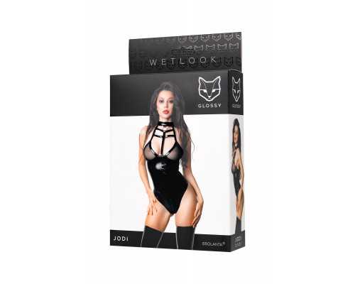 Боди Glossy Jodi из материала Wetlook, S