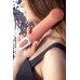 Нереалистичный вибратор Satisfyer Master, силикон, бежевый, 23,5 см.