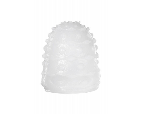 Мастурбатор нереалистичный Satisfyer Egg Single (Bubble), TPE, фиолетовый