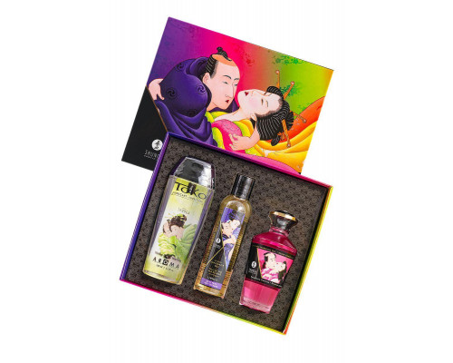 Подарочный набор Shunga «Фруктовые поцелуи» Fruity kisses, 3 средства