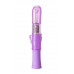 Вибратор с клиторальным стимулятором A-Toys by TOYFA High-Tech fantasy, TPE, фиолетовый, 22,4 см