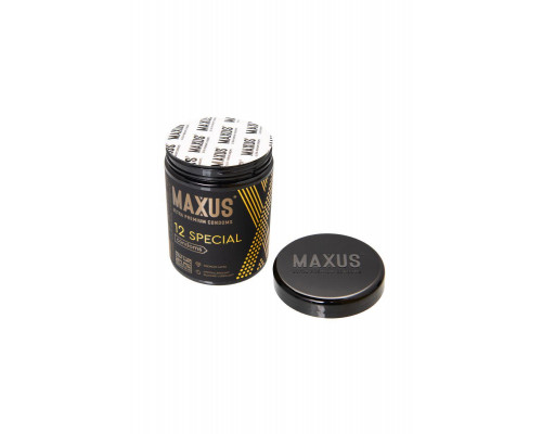 Презервативы Maxus Special, точечно-ребристые, латекс,12 шт