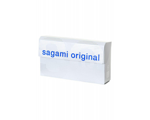 Презервативы Sagami, original Quick 0.02, полиуретан, 17 см, 5,5 см, 6 шт.