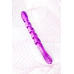 Двусторонний фаллоимитатор A-Toys by TOYFA Tanza, TPE, фиолетовый, 27,5 см