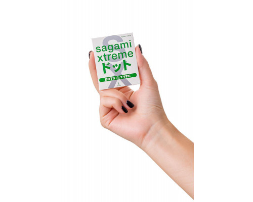Презервативы Sagami, xtreme, type-e, латекс, 18,5 см, 5,2 см, 1 шт.